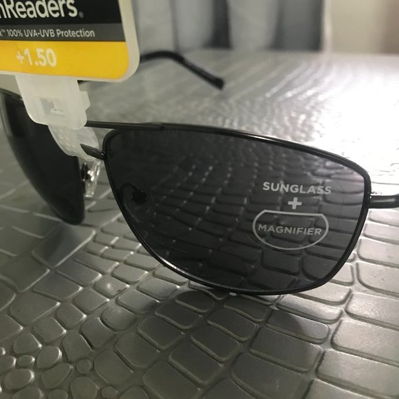 FOSTER GRANTS SUNGLASSES SUN READERS UVA/UVB +1.50 Max Block - Picture 3 of 4